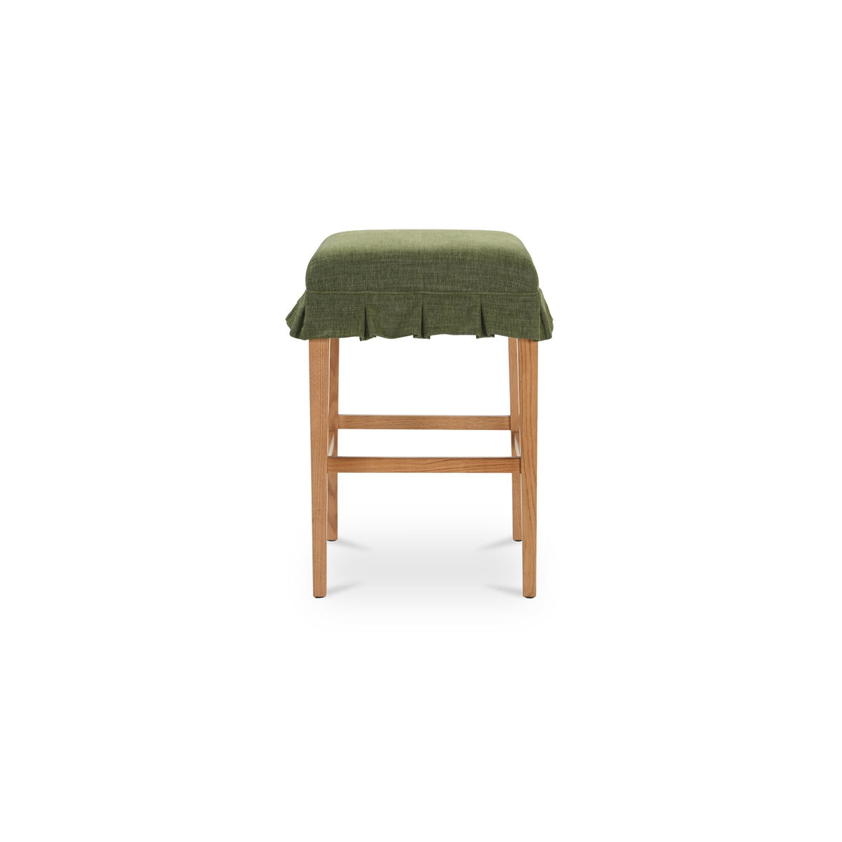Anna Counter Stool Green on white background