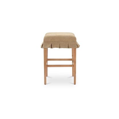 Anna Counter Stool Light Brown on white background
