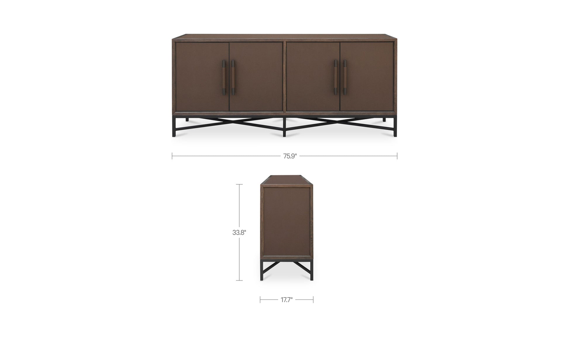 Mako Sideboard Brown.