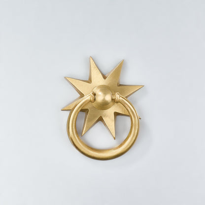 Orah, Solid Brass Drop Pulls.