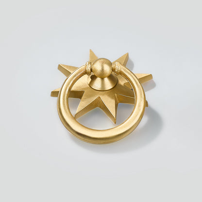 Orah, Solid Brass Drop Pulls.