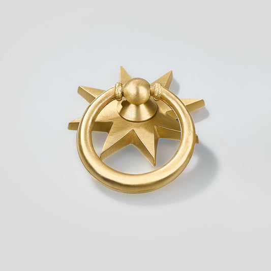Orah, Solid Brass Drop Pulls.