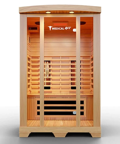 2 Person Home Full Spectrum Infrared Sauna | Medical 4™.