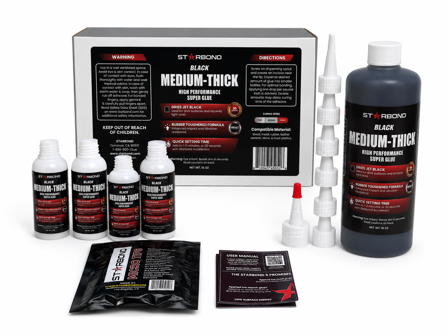 Starbond Refill Bottle Kit 16oz