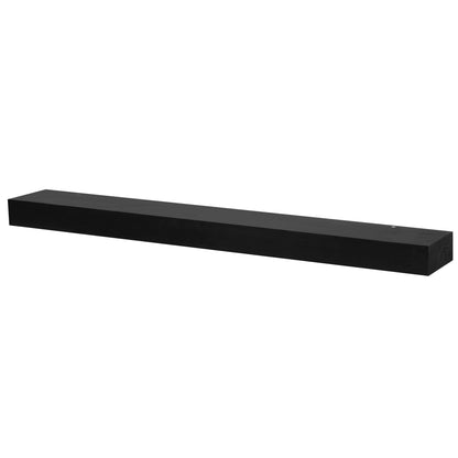 Smooth Solid Floating Timber Fireplace Mantel Shelf.