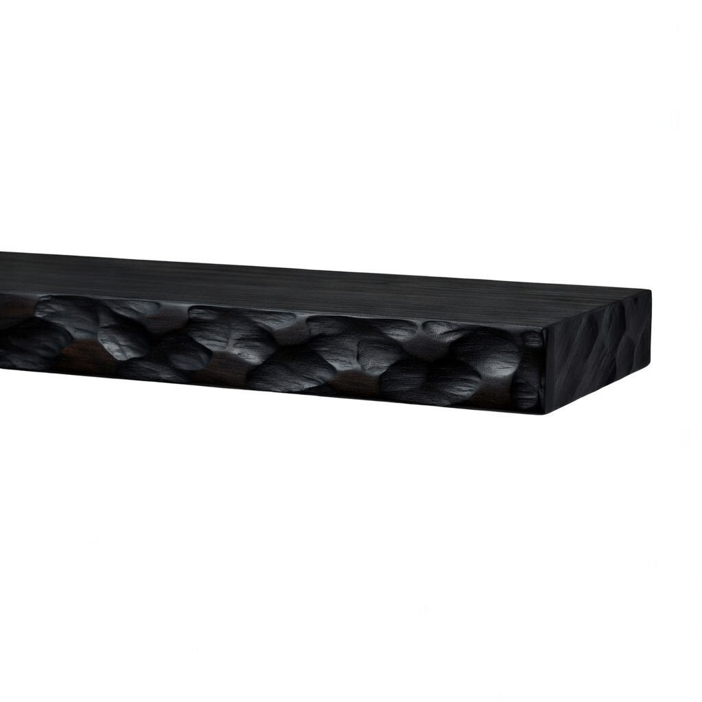 Hewn Floating Kitchen Shelf – Real Wood.