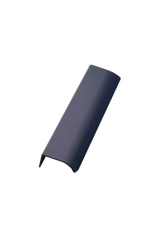 Midnight Blue Textured "Edge Straight" Tab Drawer Pulls.
