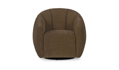Mindy Swivel Chair Cool Brown.