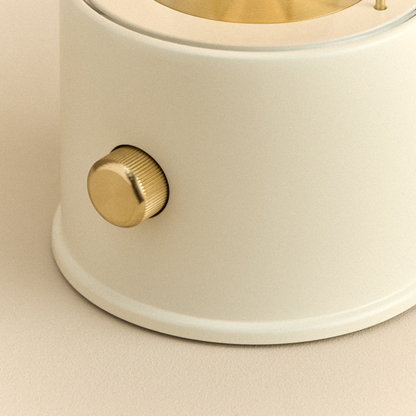 The Muse 1.0 Portable Lamp in Candlenut White - Set of 2.