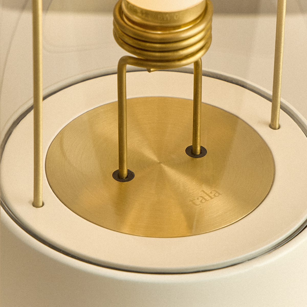 The Muse 1.0 Portable Lamp in Candlenut White - Set of 2.