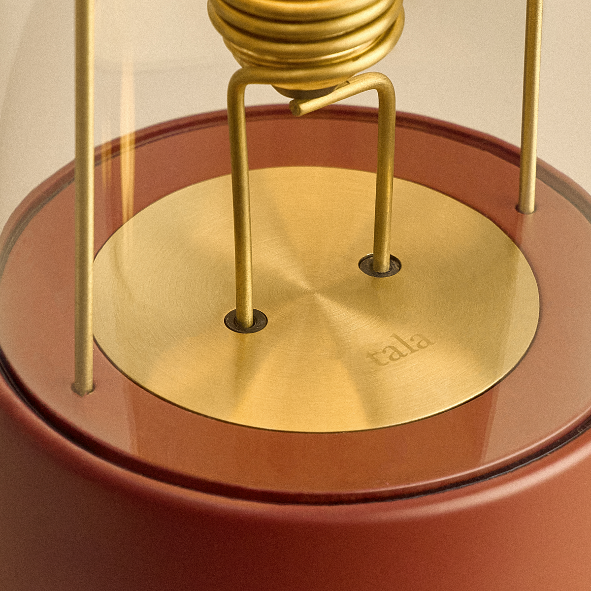 The Muse 1.0 Portable Lamp in Pomona Red - Set of 2.