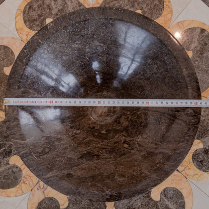 Narcist Brown Marble V-Shape Tapered Sink Polished (D)16" (H)6".