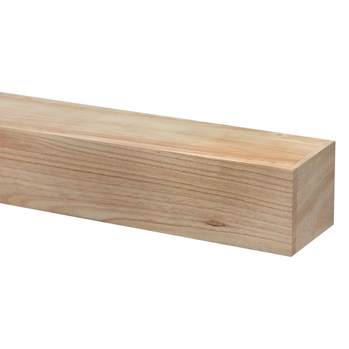 Classic Paulownia Wood Fireplace Mantel Shelf.