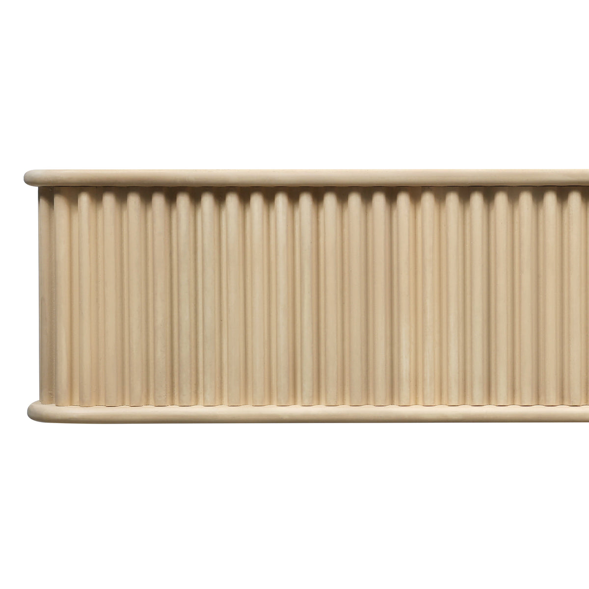 Fluted Fireplace Mantel Shelf – Real Wood.
