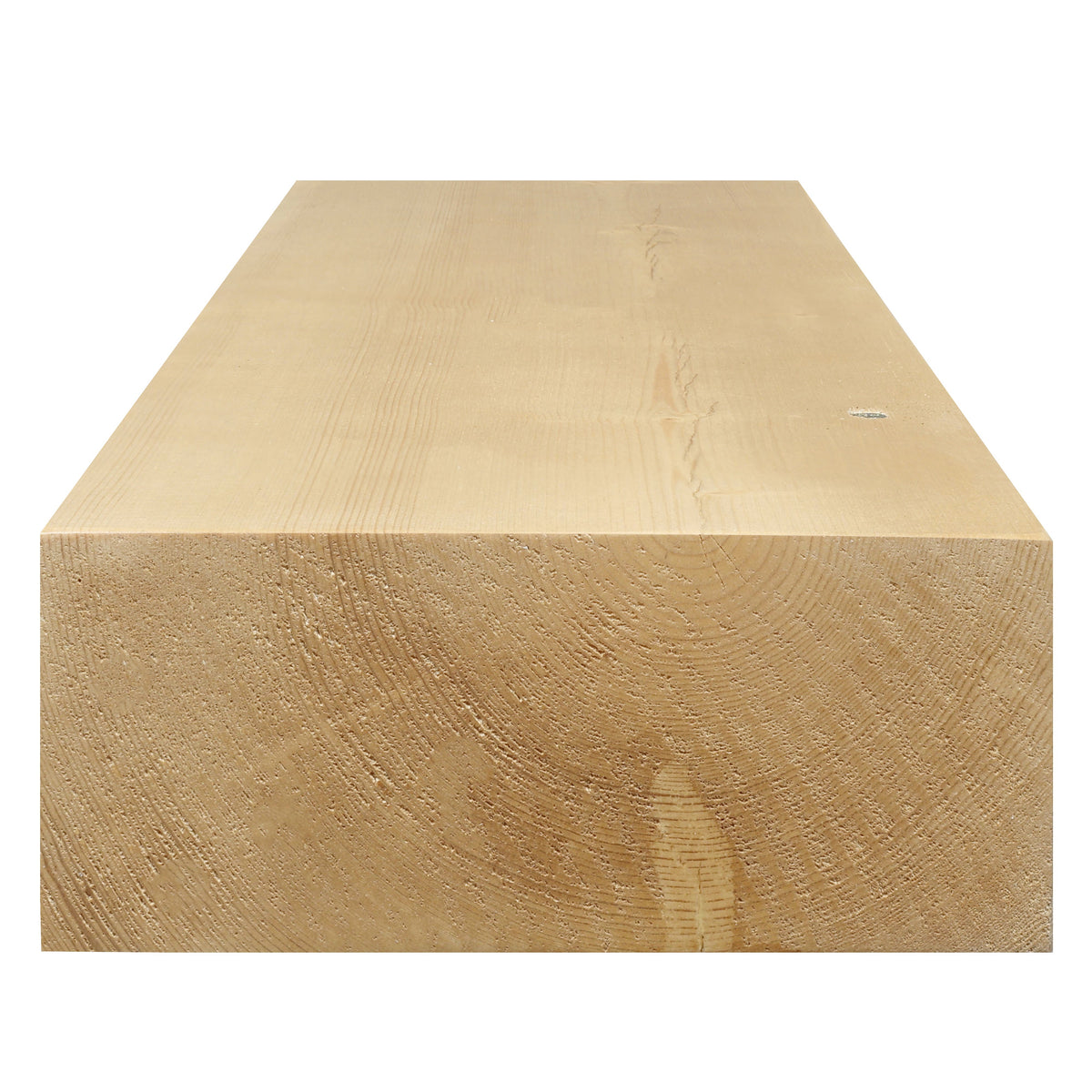 Smooth Solid Floating Timber Fireplace Mantel Shelf.