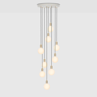 Nine Pendant in Brass + Sphere IV.