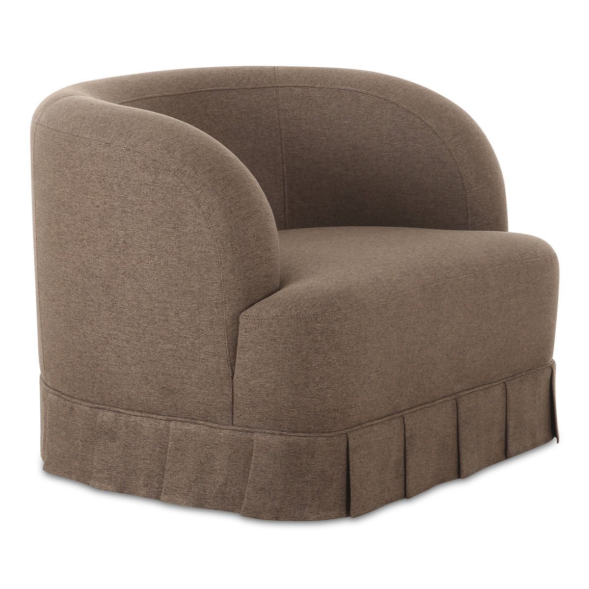 Maren Swivel Chair Brown - image 5