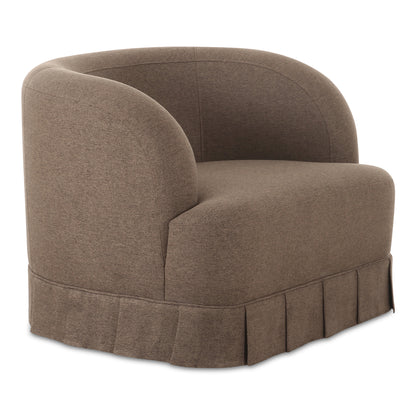 Maren Swivel Chair Brown - image 5