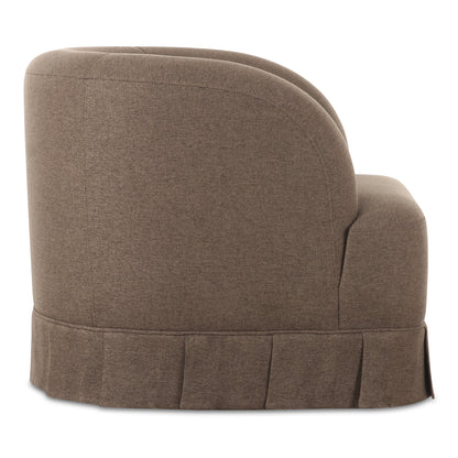 Maren Swivel Chair Brown - image 3