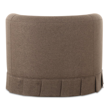 Maren Swivel Chair Brown - image 4