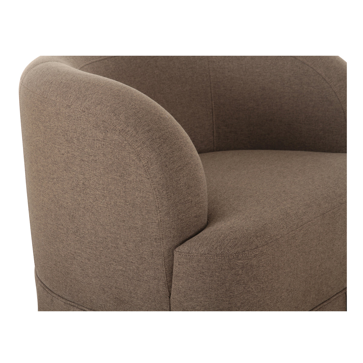 Maren Swivel Chair Brown - image 7