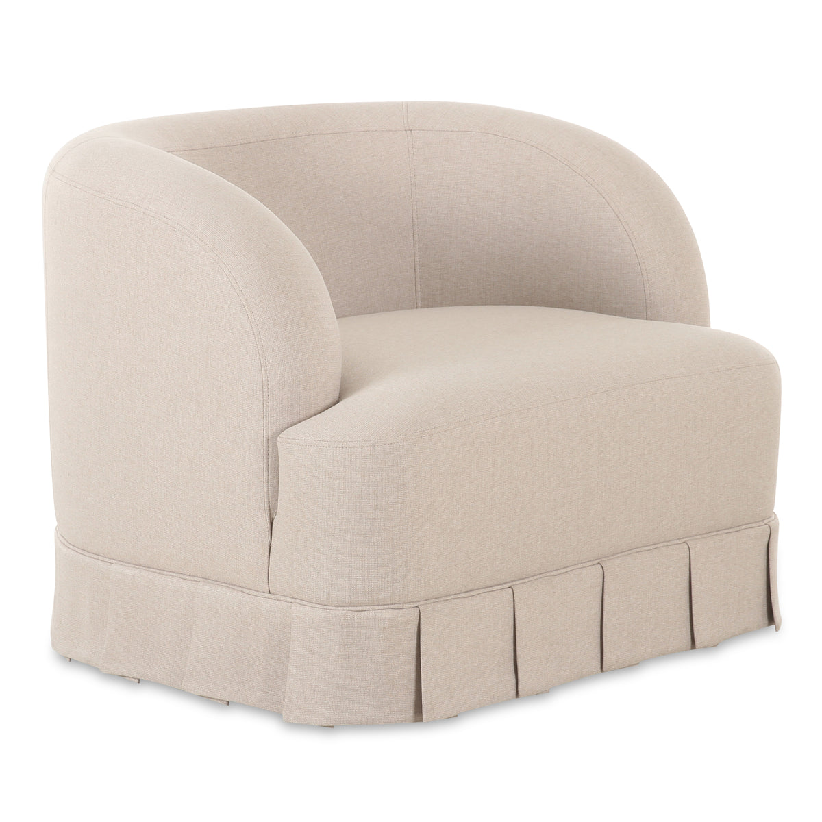 Maren Swivel Chair Beige - image 5