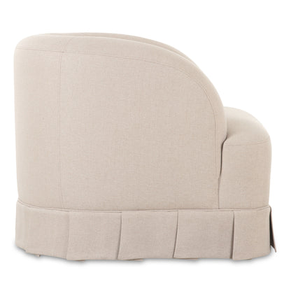 Maren Swivel Chair Beige - image 3