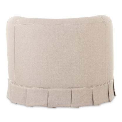 Maren Swivel Chair Beige - image 4