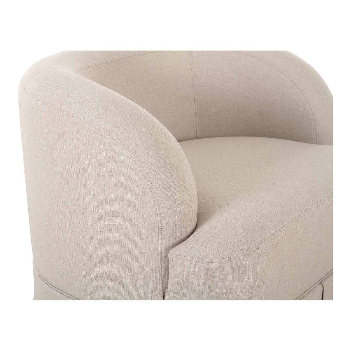 Maren Swivel Chair Beige - image 7