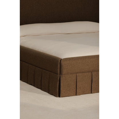 Maren Queen Bed Brown - lifestyle image