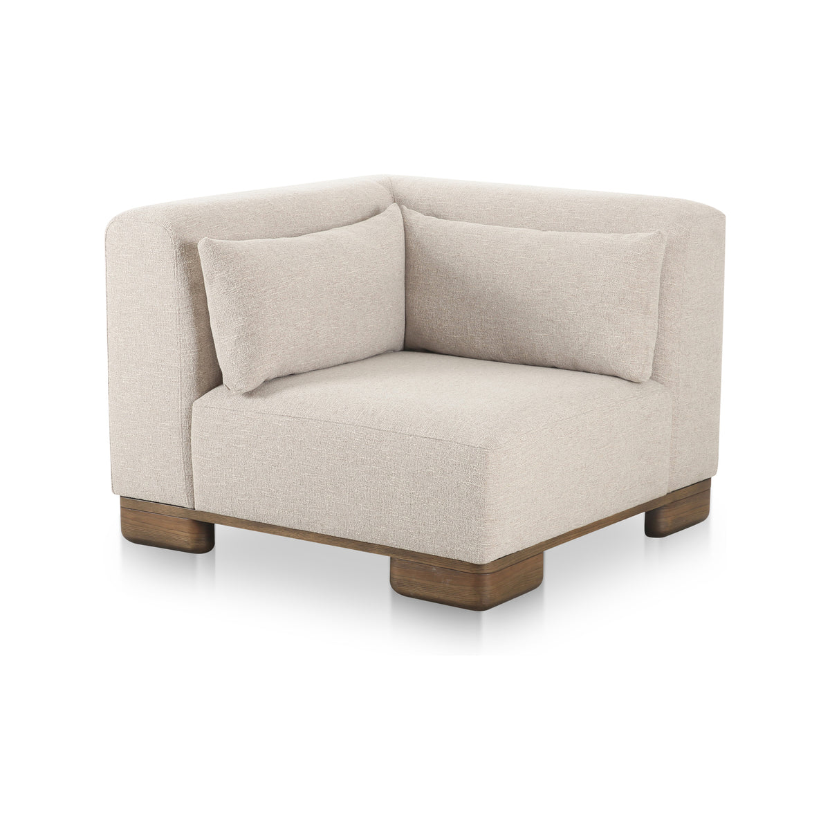 June Corner Chair Oatmeal - product image