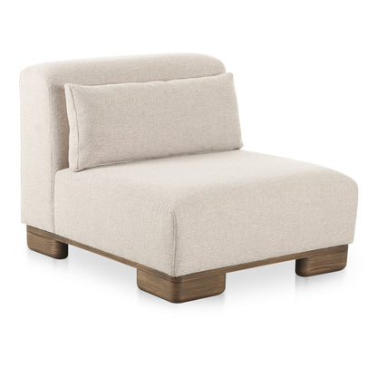 June Slipper Chair Oatmeal - image 3