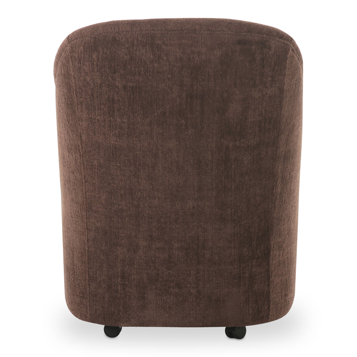 Drava Rolling Dining Chair Dark Brown – image 6