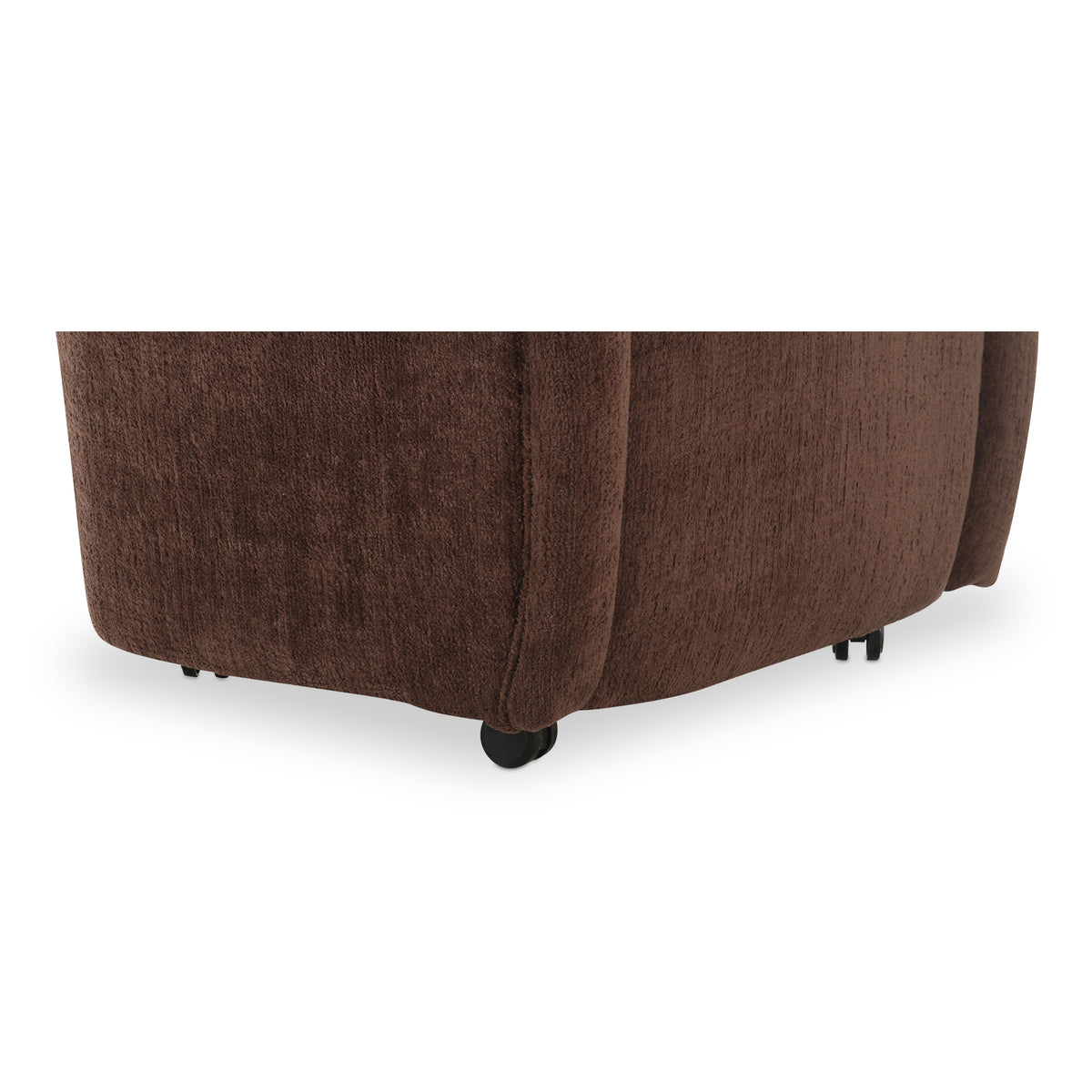 Drava Rolling Dining Chair Dark Brown – image 9