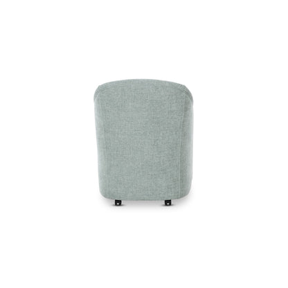 Drava Rolling Dining Chair Light Blue additional view