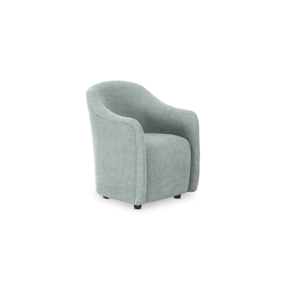 Drava Rolling Dining Chair Light Blue additional view