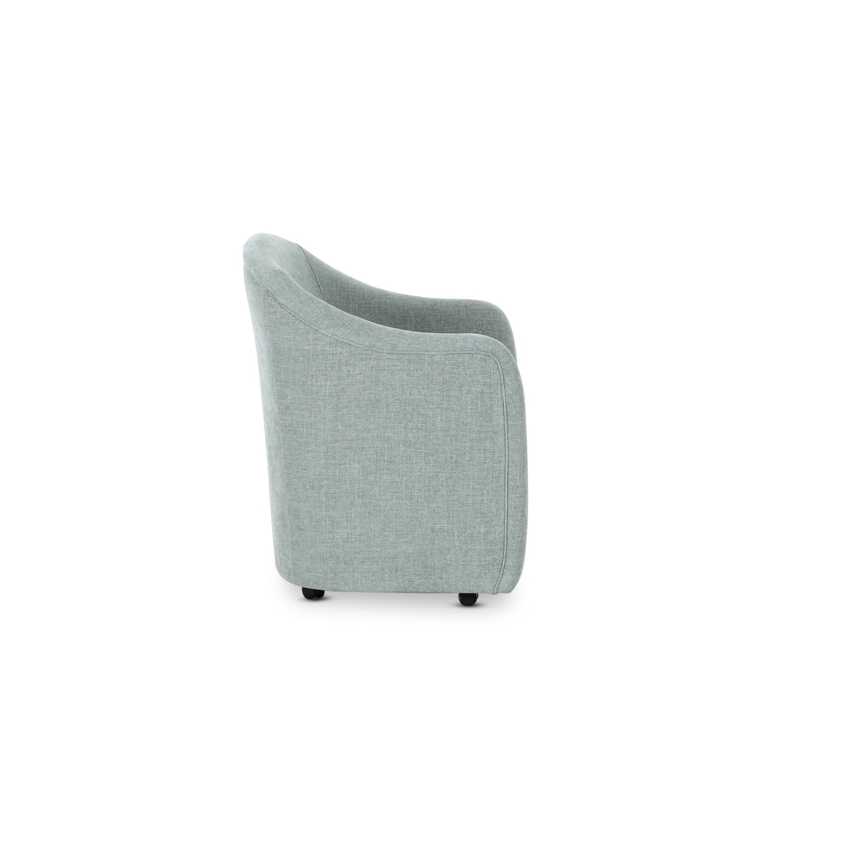 Drava Rolling Dining Chair Light Blue additional view