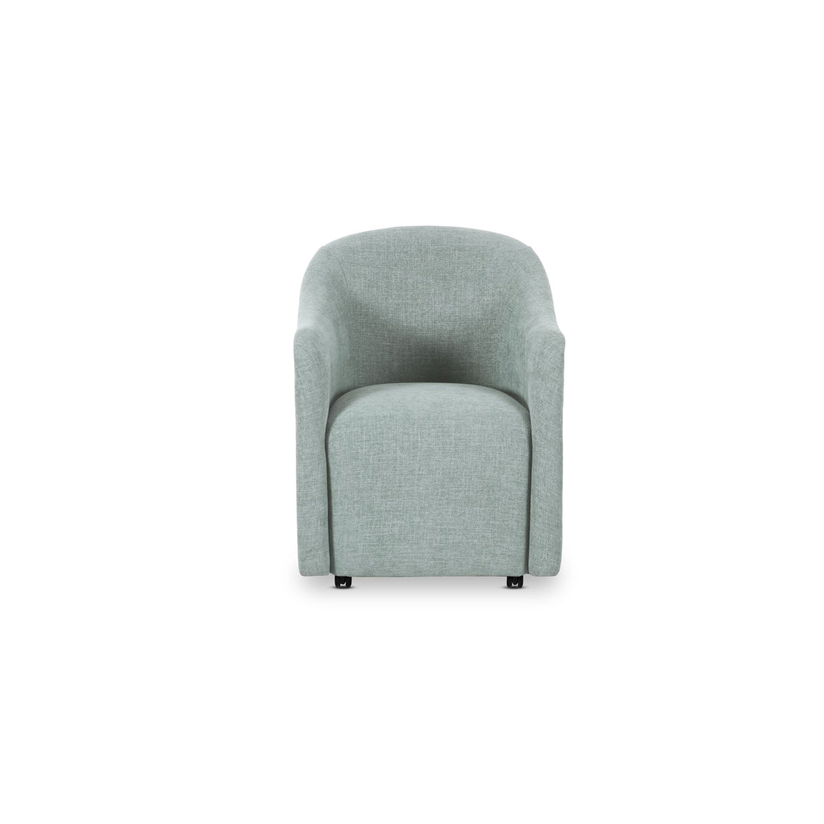 Drava Rolling Dining Chair Light Blue