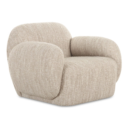 Hazel Lounge Chair Off White image 3