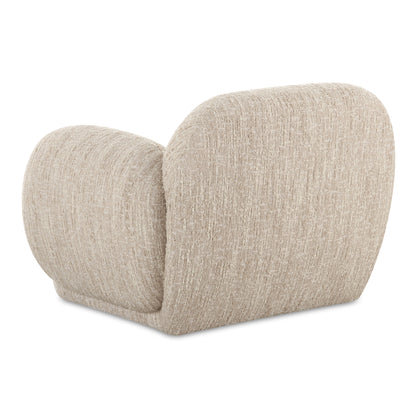 Hazel Lounge Chair Off White image 4