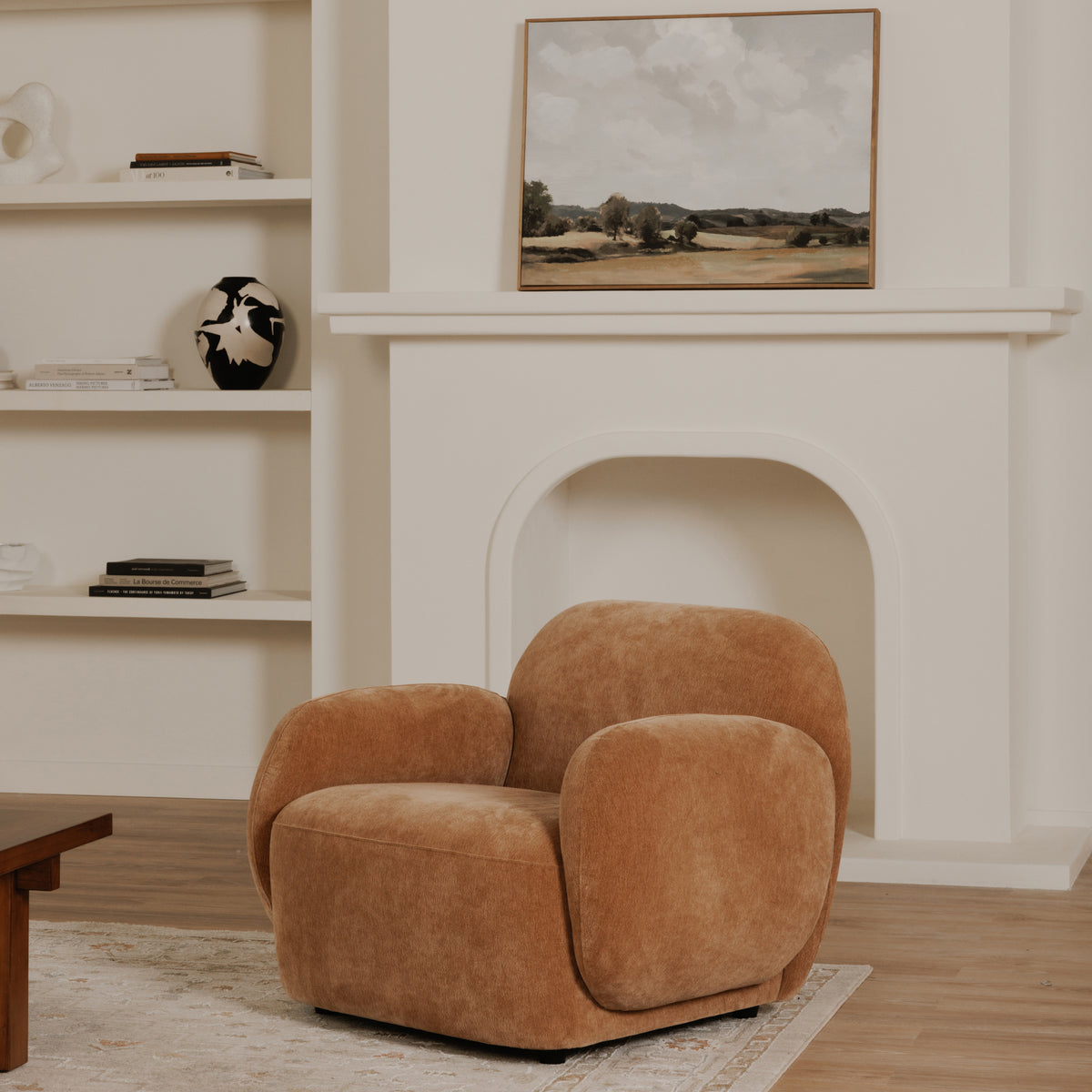 Hazel Lounge Chair Copper lifestyle image