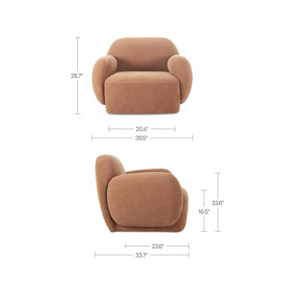 Hazel Lounge Chair Copper image 10