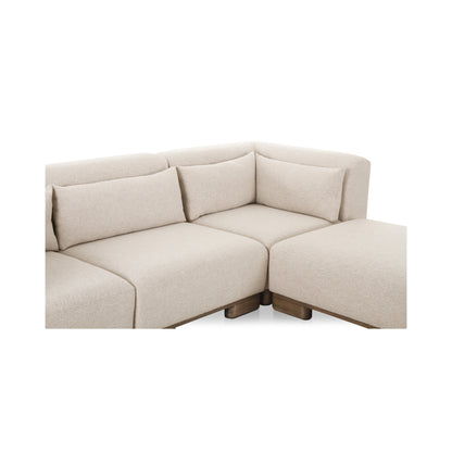 June Lounge Modular Sectional Oatmeal view 8