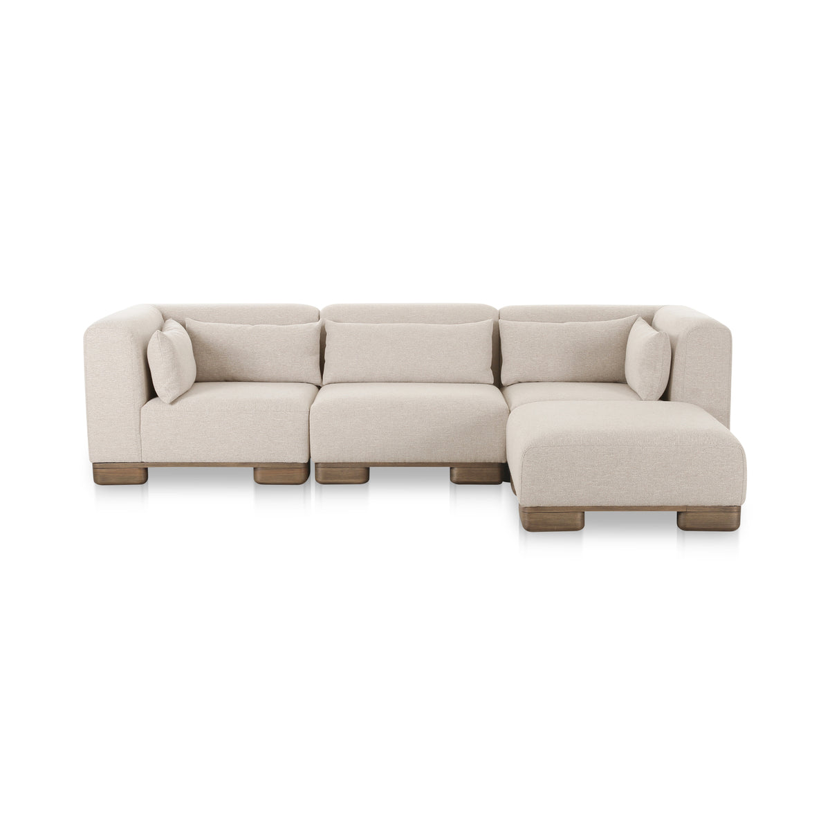 June Lounge Modular Sectional Oatmeal product image