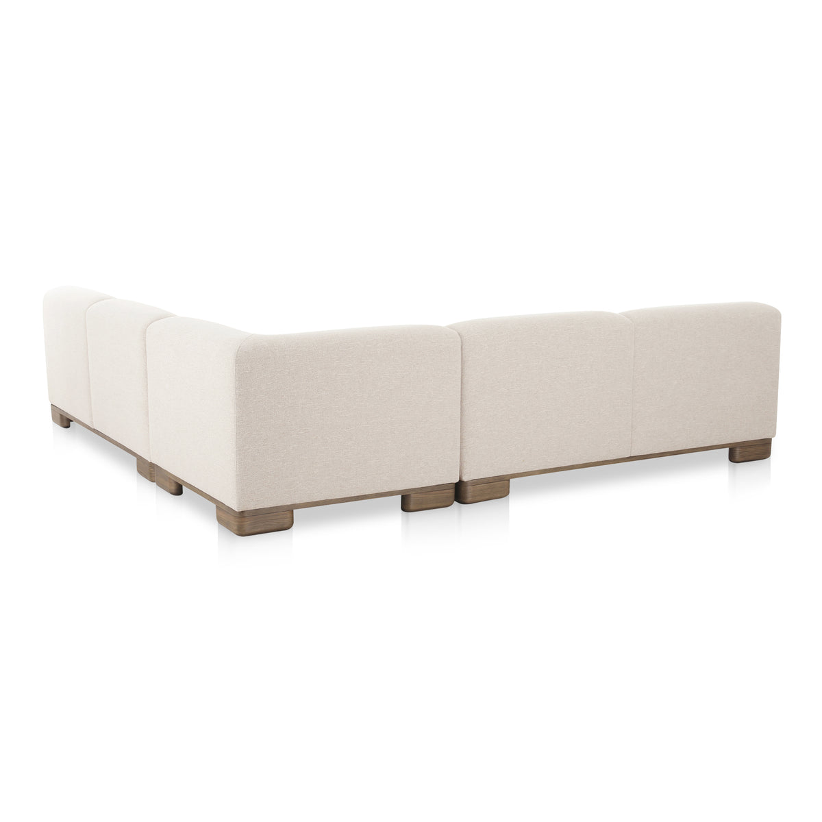 June Corner Modular Sectional Oatmeal view 3