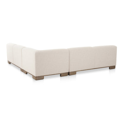 June Corner Modular Sectional Oatmeal view 3