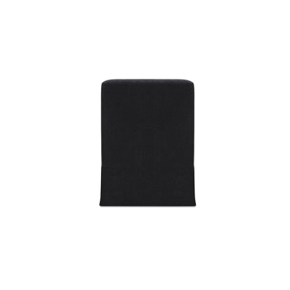 Lydia Slipcover Dining Chair Black additional view