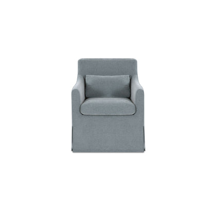 Lydia Slipcover Dining Chair Blue