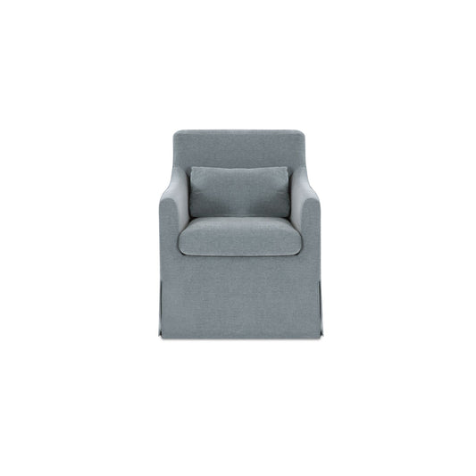 Lydia Slipcover Dining Chair Blue