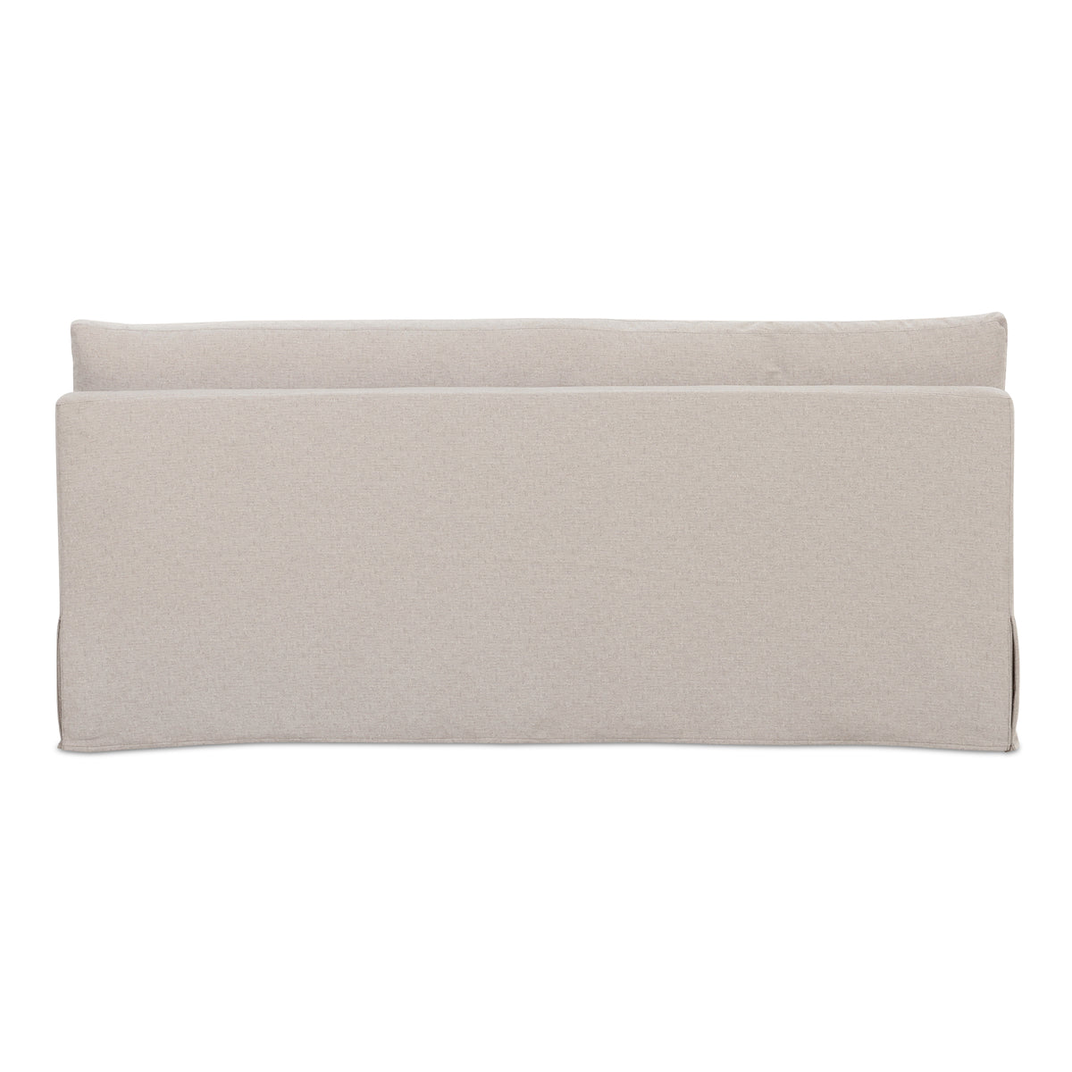 Fable Slipcover Dining Bench Beige view 4